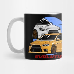 mitsubishi evolution Mug